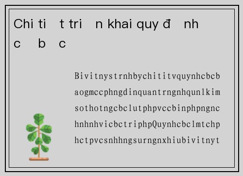 Chi tiết triển khai quy định cờ bạc