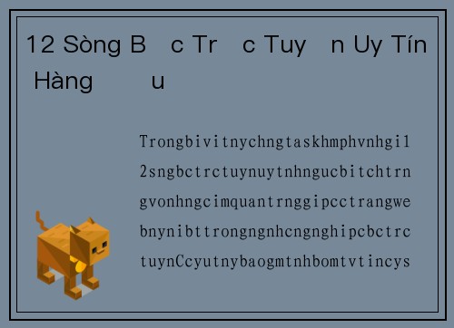 12 Sòng Bạc Trực Tuyến Uy Tín Hàng Đầu