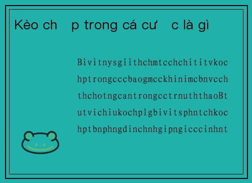 Kèo chấp trong cá cược là gì
