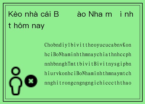 Kèo nhà cái Bồ Đào Nha mới nhất hôm nay