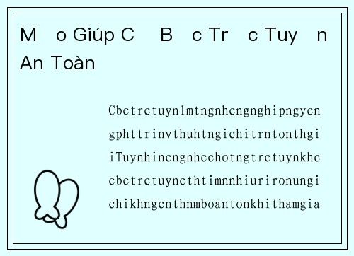 Mẹo Giúp Cờ Bạc Trực Tuyến An Toàn