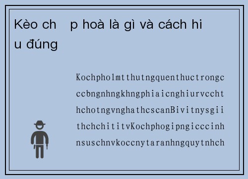 Kèo chấp hoà là gì và cách hiểu đúng