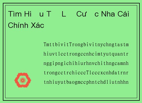 Tìm Hiểu Tỉ Lệ Cược Nha Cái Chính Xác