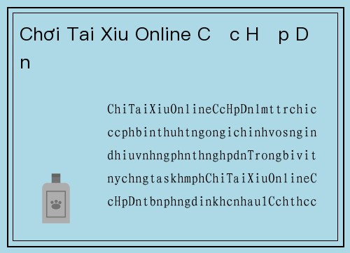 Chơi Tai Xiu Online Cực Hấp Dẫn