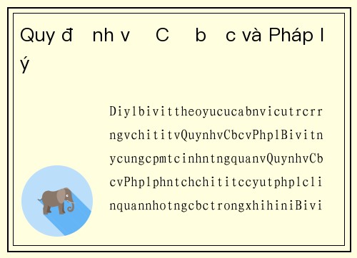 Quy định về Cờ bạc và Pháp lý