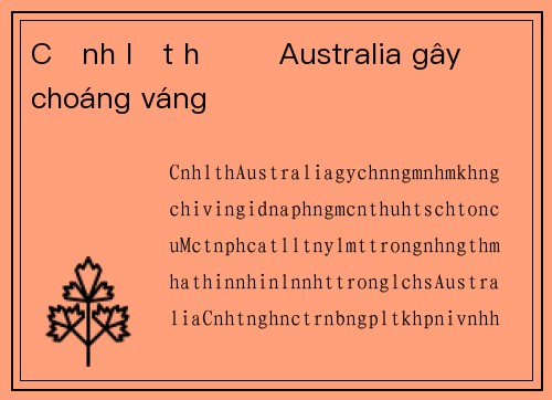 Cảnh lụt hồ ở Australia gây choáng váng