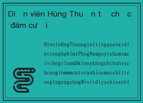Diễn viên Hùng Thuận tổ chức đám cưới